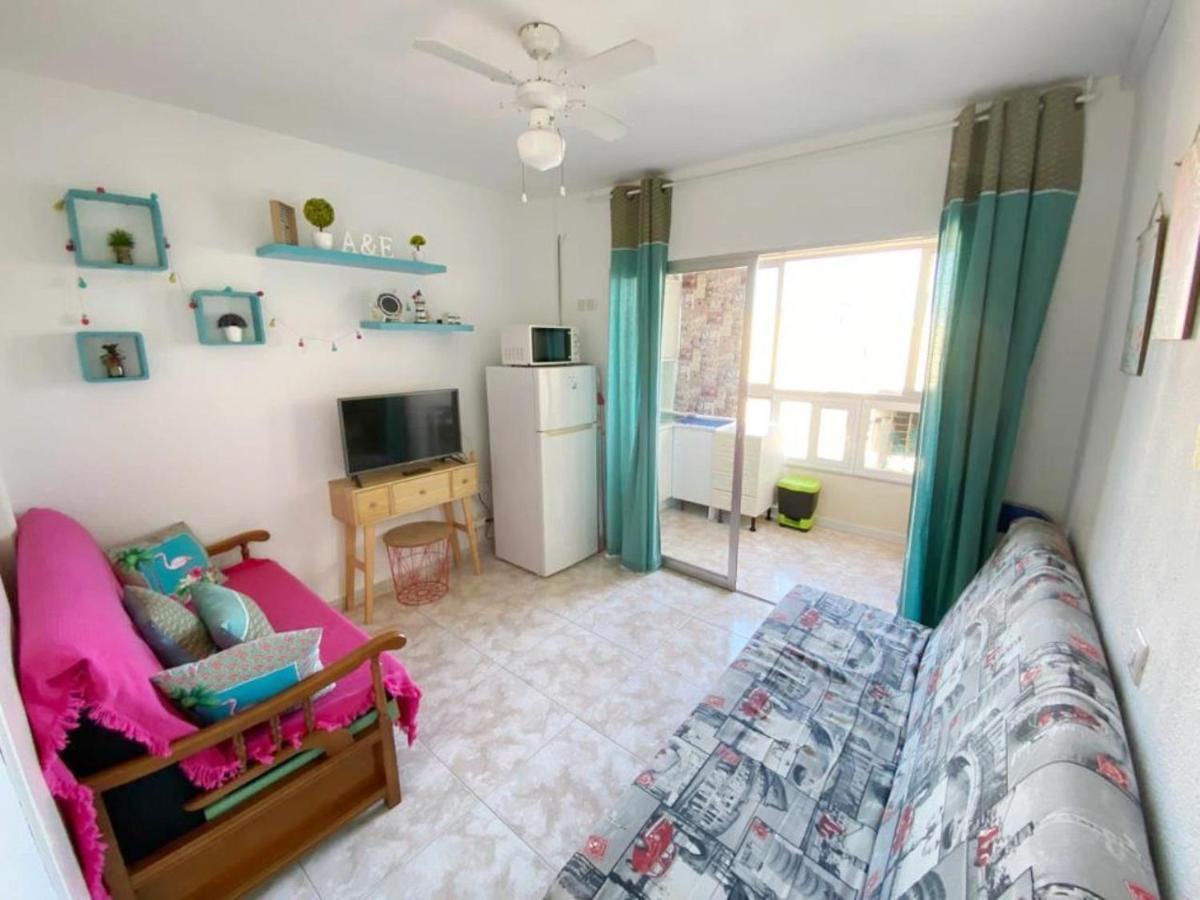 Bright Studio With Pool, Torrecilla Beach Нерха Экстерьер фото